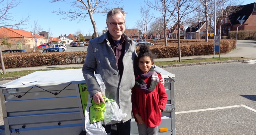 affald - 2013 Vejen , Aimee og far Ole Lauersen.JPG (1)